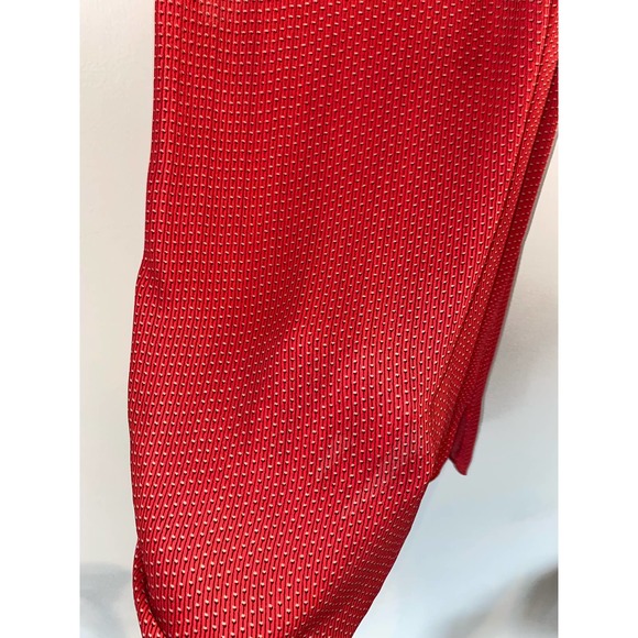 Loft cute red light weight sheer blouse tank size medium 0011 - Picture 3 of 8